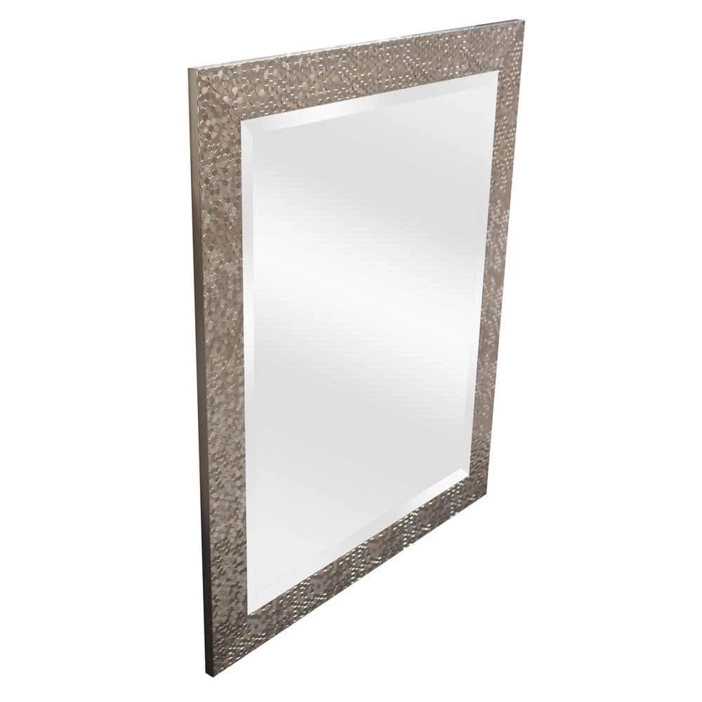Home Decorators Collection 27 in. x 33 in. Bronze Frame Modern Rectangle Vanity Mirror 4 Home Decorators Collection 27 in. x 33 in. Bronze Frame Modern Rectangle Vanity Mirror - Image 2