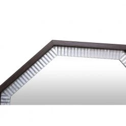 Home Decorators Collection 27 in. x 27 in. Reddish Brown Classic Irregular Framed Vanity Mirror -Home Decorators Soldes home decorators collection wall mirrors 4826 c 691c 77 1000