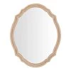 Home Decorators Collection Medium French Country Oval Natural Wood Ornate Framed Mirror (24 in. W x 29 in. H) -Home Decorators Soldes home decorators collection wall mirrors 99mj110p3n 64 1000
