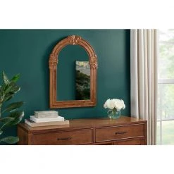 Home Decorators Collection Medium Classic Arched Wood Framed Mirror (24 in. W x 32 in. H) -Home Decorators Soldes home decorators collection wall mirrors cac mir 015 vty e1 1000