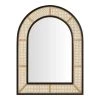 Home Decorators Collection Medium Arched Natural and Black Rattan Cane Mirror (24 in. W x 32 in H) 2 Home Decorators Collection Medium Arched Natural and Black Rattan Cane Mirror (24 in. W x 32 in H) -Home Decorators Soldes home decorators collection wall mirrors h280c21003 64 1000