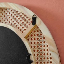 Home Decorators Collection Medium Arched Natural and Black Rattan Cane Mirror (24 in. W x 32 in H) -Home Decorators Soldes home decorators collection wall mirrors h280c21003 a0 1000