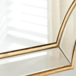 Home Decorators Collection Medium Ornate Gold Beveled Glass Classic Accent Mirror (24 in. H x 35 in. W) -Home Decorators Soldes home decorators collection wall mirrors h5 mh 239 1d 1000