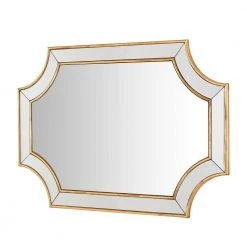 Home Decorators Collection Medium Ornate Gold Beveled Glass Classic Accent Mirror (24 in. H x 35 in. W) -Home Decorators Soldes home decorators collection wall mirrors h5 mh 239 66 1000