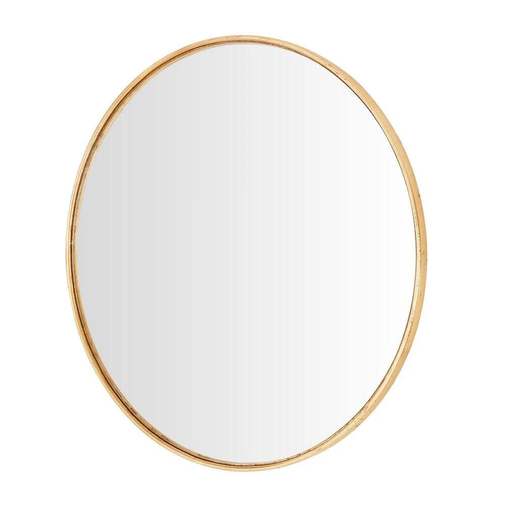 Home Decorators Collection Round Convex Mirror in Gold (24 in. D) 8 Home Decorators Collection Round Convex Mirror in Gold (24 in. D) - Image 6