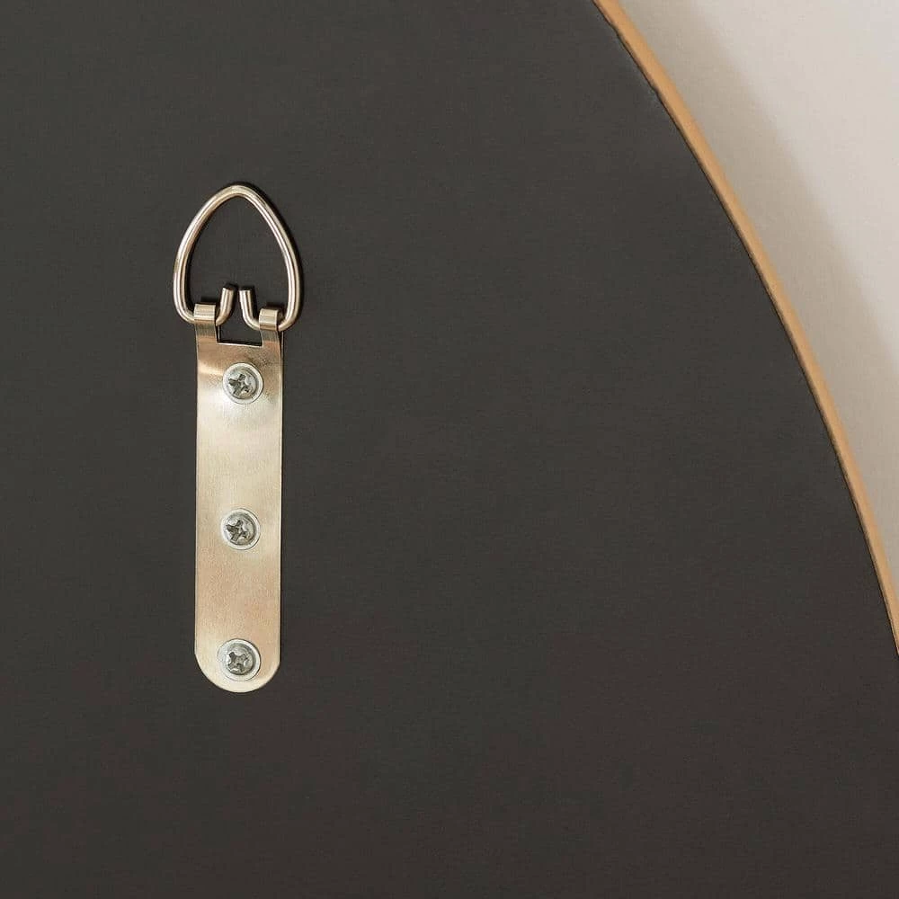 Home Decorators Collection Round Convex Mirror in Gold (24 in. D) 6 Home Decorators Collection Round Convex Mirror in Gold (24 in. D) - Image 4