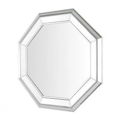 Home Decorators Collection Medium Octagonal Silver Beveled Glass Classic Accent Mirror (31 in. H x 31 in. W) -Home Decorators Soldes home decorators collection wall mirrors h5 mh 250 77 1000 1