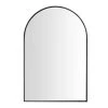 Home Decorators Collection Medium Arched Black Classic Accent Mirror (35 in. H x 24 in. W) -Home Decorators Soldes home decorators collection wall mirrors h5 mh 255 64 1000