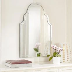 Home Decorators Collection Medium Ornate Arched Beveled Glass Classic Accent Mirror (35 in. H x 24 in. W) -Home Decorators Soldes home decorators collection wall mirrors h5 mh 258 40 1000