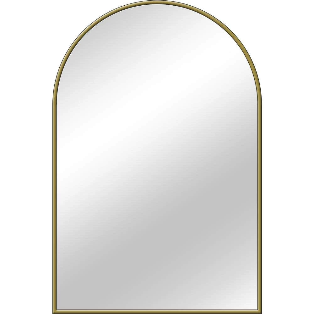 Home Decorators Collection Medium Arched Gold Classic Accent Mirror (35 in. H x 24 in. W) 10 Home Decorators Collection Medium Arched Gold Classic Accent Mirror (35 in. H x 24 in. W) - Image 8