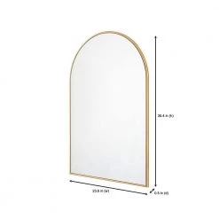 Home Decorators Collection Medium Arched Gold Classic Accent Mirror (35 in. H x 24 in. W) 12 Home Decorators Collection Medium Arched Gold Classic Accent Mirror (35 in. H x 24 in. W) -Home Decorators Soldes home decorators collection wall mirrors h5 mh 625 40 1000