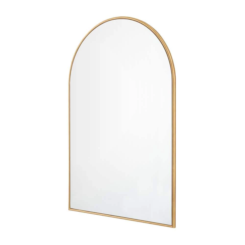 Home Decorators Collection Medium Arched Gold Classic Accent Mirror (35 in. H x 24 in. W) 8 Home Decorators Collection Medium Arched Gold Classic Accent Mirror (35 in. H x 24 in. W) - Image 6