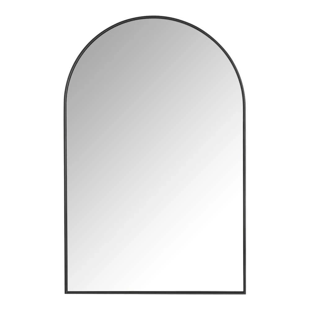 Home Decorators Collection Large Arched Black Classic Accent Mirror (39 in. H x 26 in. W) 3 Home Decorators Collection Large Arched Black Classic Accent Mirror (39 in. H x 26 in. W)