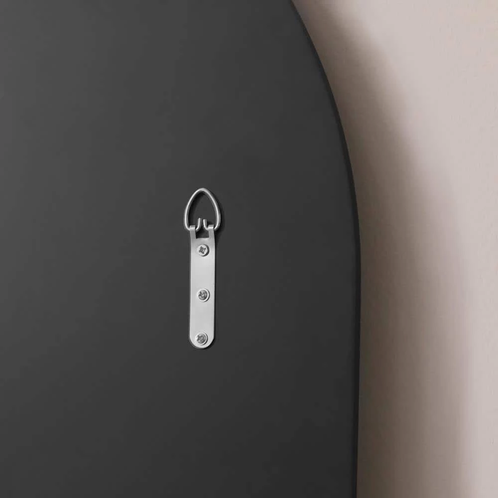 Home Decorators Collection Large Arched Black Classic Accent Mirror (39 in. H x 26 in. W) 6 Home Decorators Collection Large Arched Black Classic Accent Mirror (39 in. H x 26 in. W) - Image 4