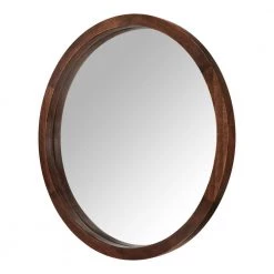 Home Decorators Collection Medium Round Dark Stain Wood Transitional Accent Mirror (24 in. Diameter) 11 Home Decorators Collection Medium Round Dark Stain Wood Transitional Accent Mirror (24 in. Diameter) -Home Decorators Soldes home decorators collection wall mirrors h5 mh 728 66 1000