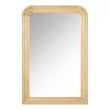 Home Decorators Collection Medium Arched Natural Wood Framed Mirror (36 in. W x 24 in. H) -Home Decorators Soldes home decorators collection wall mirrors h5 mh 767 64 1000