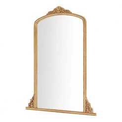 Home Decorators Collection Large Classic Arched Vintage Style Gold Framed Mirror (32 in. W x 41 in. H) -Home Decorators Soldes home decorators collection wall mirrors h5 mh 954 4f 1000