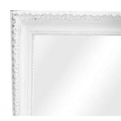 Home Decorators Collection 28.3 in. x 36.3 in. White Wood Frame Rustic Rectangle Vanity Mirror -Home Decorators Soldes home decorators collection wall mirrors lm 29 77 1000