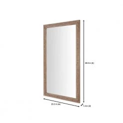 Home Decorators Collection Large Rectangle Brown Antiqued Classic Accent Mirror (41 in. H x 23 in. W) 10 Home Decorators Collection Large Rectangle Brown Antiqued Classic Accent Mirror (41 in. H x 23 in. W) -Home Decorators Soldes home decorators collection wall mirrors m180376xxb 40 1000
