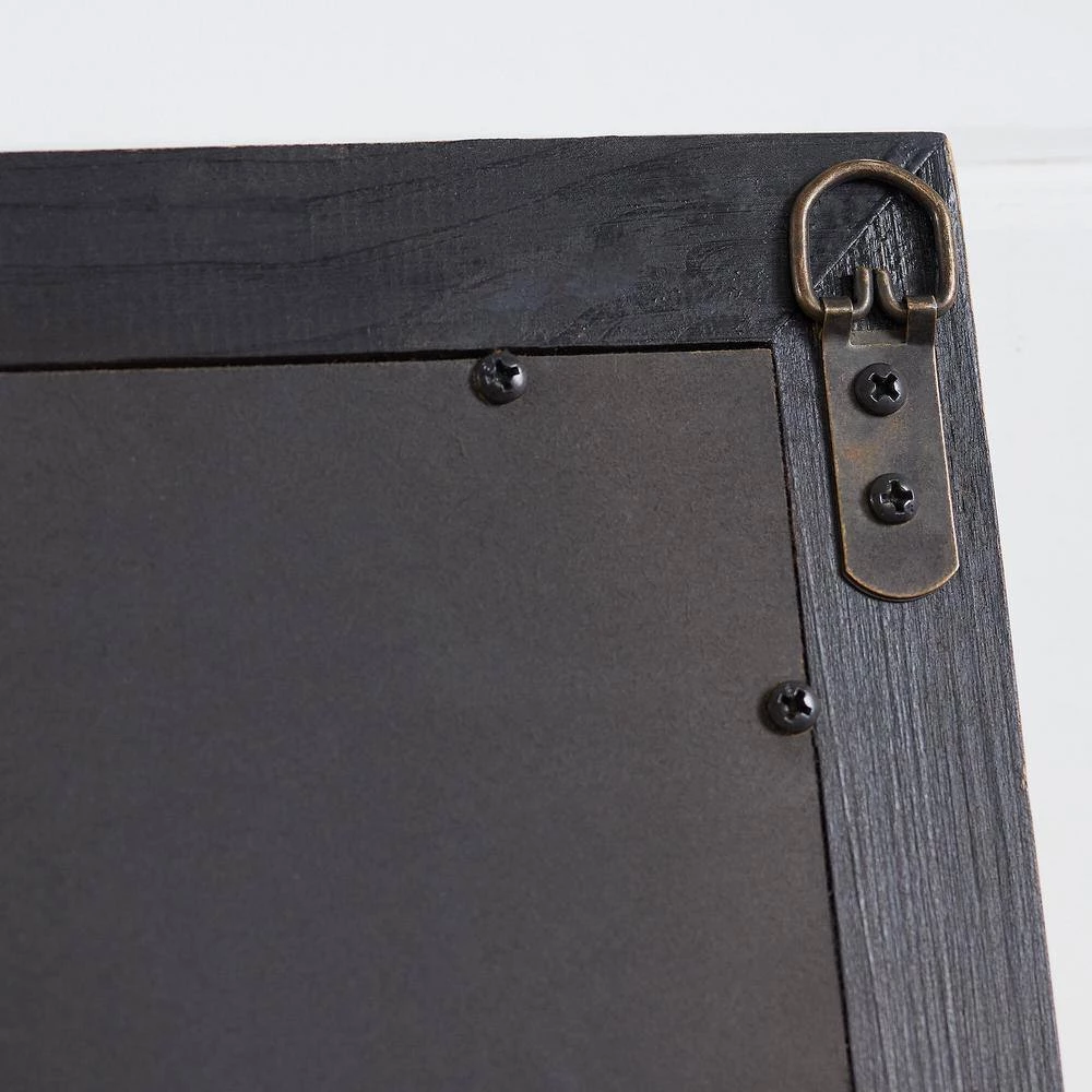 Home Decorators Collection Large Rectangle Brown Antiqued Classic Accent Mirror (41 in. H x 23 in. W) 6 Home Decorators Collection Large Rectangle Brown Antiqued Classic Accent Mirror (41 in. H x 23 in. W) - Image 4