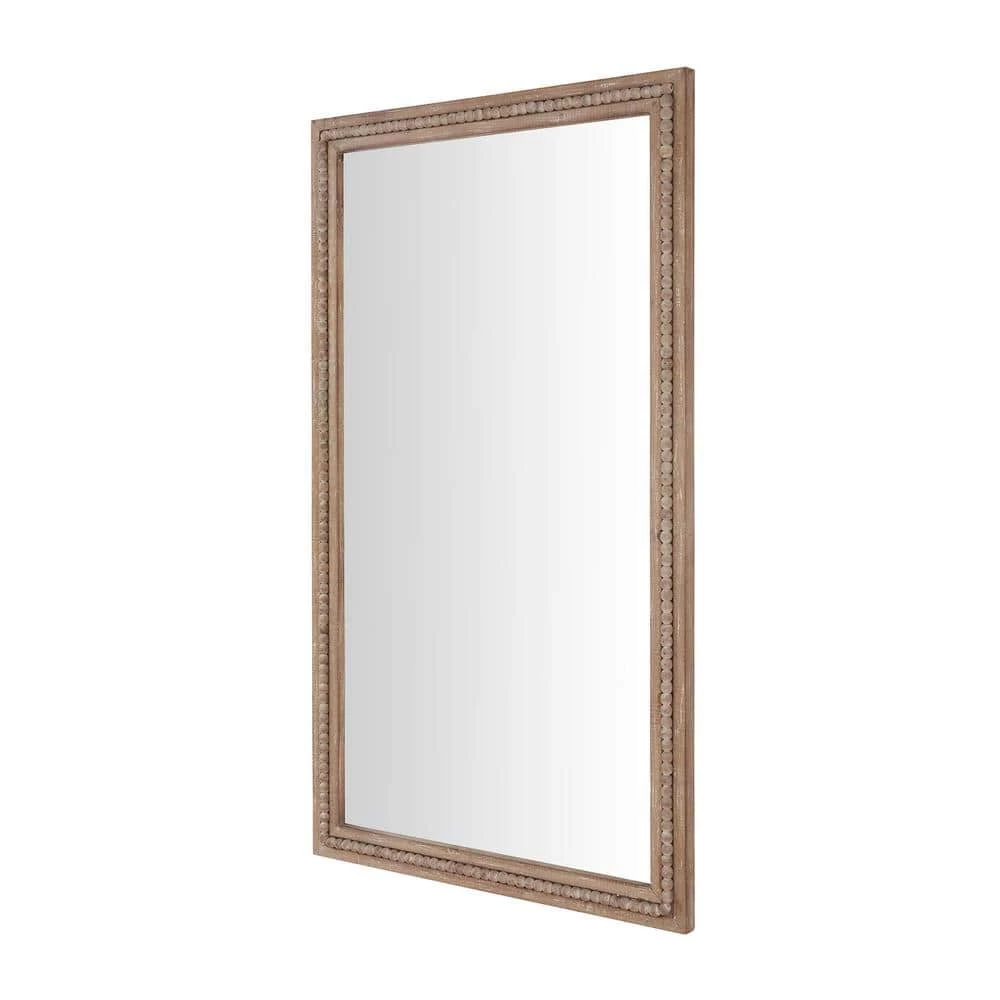 Home Decorators Collection Large Rectangle Brown Antiqued Classic Accent Mirror (41 in. H x 23 in. W) 8 Home Decorators Collection Large Rectangle Brown Antiqued Classic Accent Mirror (41 in. H x 23 in. W) - Image 6