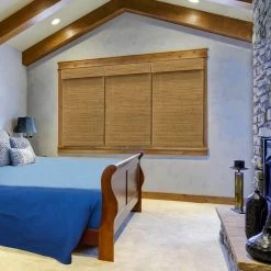 Home Decorators Collection Modern Farmhouse Cut-to-Size Honey Flat-Weave Cordless Light-Filtering Bamboo Shade - 30.5 in. W x 72 in. L -Home Decorators Soldes honey home decorators collection bamboo shades 2258531e 300x72 c3 1000