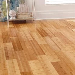 Home Decorators Collection Horizontal Toast 5/8 in. T x 5 in. W x 38.59 in. L Solid Bamboo Flooring(24.12 sq. ft. / case) -Home Decorators Soldes horizontal toast home decorators collection bamboo flooring hl615s 31 1000