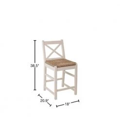 Home Decorators Collection Dorsey Ivory Wood Counter Stool with Back and Woven Rush Seat 12 Home Decorators Collection Dorsey Ivory Wood Counter Stool with Back and Woven Rush Seat -Home Decorators Soldes ivory home decorators collection bar stools st1906072 nivy 40 1000