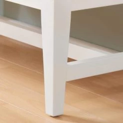 Home Decorators Collection 61.1 in. Ivory Wood 3-shelf Standard Bookcase with Adjustable Shelves -Home Decorators Soldes ivory home decorators collection bookcases bookshelves sk19345cr2 v 66 1000