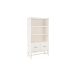 Home Decorators Collection 61.1 in. Ivory Wood 3-shelf Standard Bookcase with Adjustable Shelves -Home Decorators Soldes ivory home decorators collection bookcases bookshelves sk19345cr2 v c3 1000