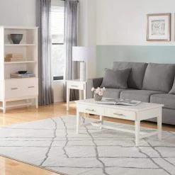 Home Decorators Collection 61.1 in. Ivory Wood 3-shelf Standard Bookcase with Adjustable Shelves -Home Decorators Soldes ivory home decorators collection bookcases bookshelves sk19345cr2 v fa 1000