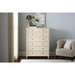 Home Decorators Collection Grantley Ivory 6-Drawer Chest of Drawers (51 in. H x 40 in. W x 20 in. D) -Home Decorators Soldes ivory home decorators collection chest of drawers m13702c6 40 1000