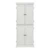 Home Decorators Collection Ivory Food Pantry Cabinet with Adjustable Shelves -Home Decorators Soldes ivory home decorators collection pantry cabinets m22083h1 64 1000