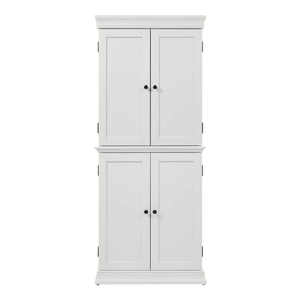 Home Decorators Collection Ivory Food Pantry Cabinet with Adjustable Shelves 3 Home Decorators Collection Ivory Food Pantry Cabinet with Adjustable Shelves
