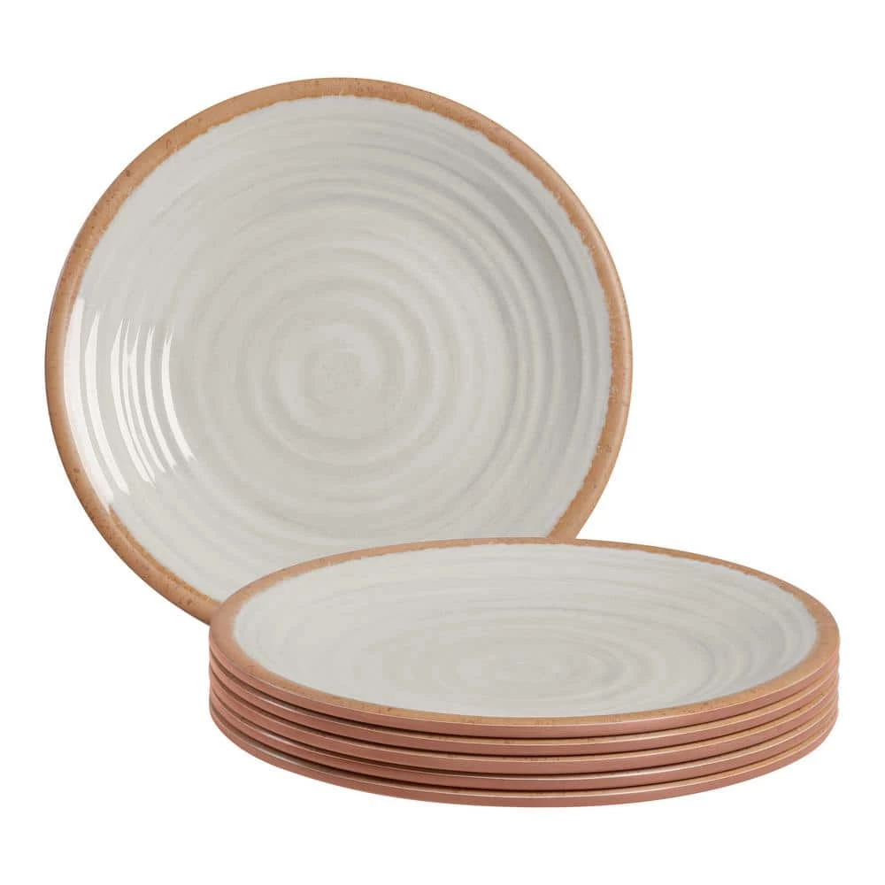 Home Decorators Collection Azria Melamine Salad Plates in Ivory (Set of 6) 3 Home Decorators Collection Azria Melamine Salad Plates in Ivory (Set of 6)