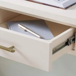 Home Decorators Collection 42 in. Rectangular Ivory 2 Drawer Writing Desk with Built-In Storage -Home Decorators Soldes ivory home decorators collection writing desks sk19345ar2 v 1d 1000