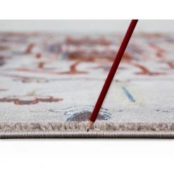 Home Decorators Collection Talya Ivory/Red 8 ft. x 10 ft. Medallion Area Rug -Home Decorators Soldes ivory red home decorators collection area rugs 54027 1f 1000