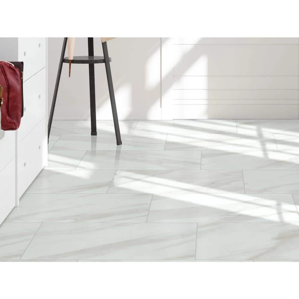 Home Decorators Collection Kolasus 12 in. x 24 in. Polished Porcelain Stone Look Floor and Wall Tile (16 sq. ft./Case) 13 Home Decorators Collection Kolasus 12 in. x 24 in. Polished Porcelain Stone Look Floor and Wall Tile (16 sq. ft./Case) - Image 11