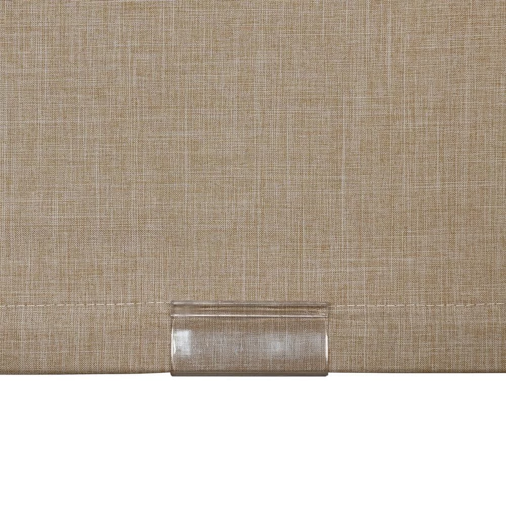 Home Decorators Collection Cordless Light Filtering Fabric Roman Shade 23X64 Linen 5 Home Decorators Collection Cordless Light Filtering Fabric Roman Shade 23X64 Linen - Image 3
