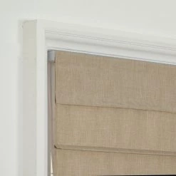Home Decorators Collection Cordless Light Filtering Fabric Roman Shade 29X64 Linen -Home Decorators Soldes linen home decorators collection roman shades rsfb2964 c3 1000