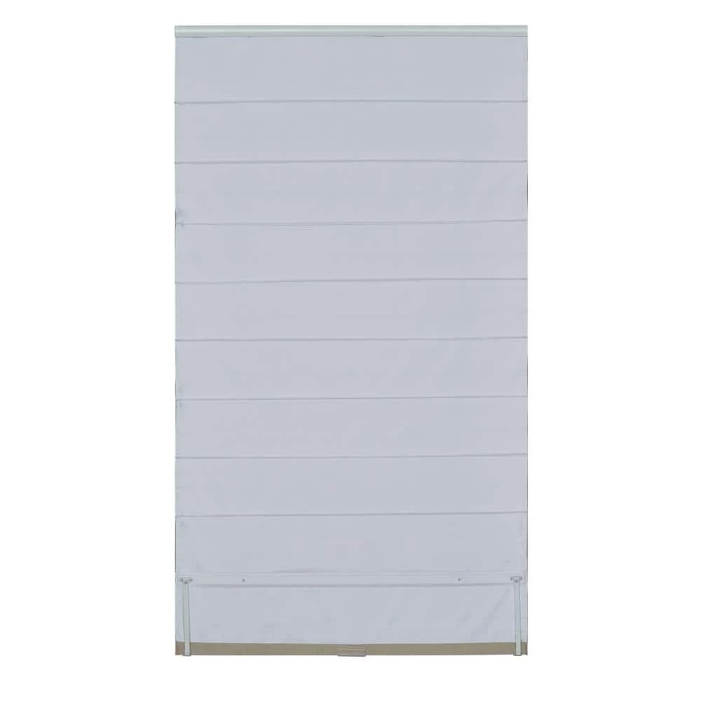 Home Decorators Collection Cordless Blackout Fabric Roman Shade 23X64 Linen 6 Home Decorators Collection Cordless Blackout Fabric Roman Shade 23X64 Linen - Image 4