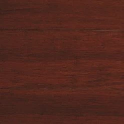 Home Decorators Collection Strand Woven Mahogany 3/8 in. T x 5-1/8 in. W x 72 in. L Engineered Click Bamboo Flooring