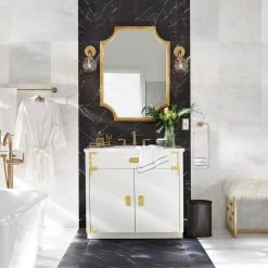 Home Decorators Collection 1-Light Matte Black and Antique Gold Wall Sconce -Home Decorators Soldes matte black antique gold home decorators collection wall sconces tn 75432 fa 1000