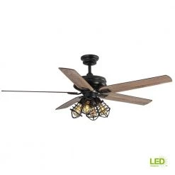 Home Decorators Collection Carlisle 60 in. LED Matte Black Ceiling Fan with Remote Control and Light Kit 15 Home Decorators Collection Carlisle 60 in. LED Matte Black Ceiling Fan with Remote Control and Light Kit -Home Decorators Soldes matte black home decorators collection ceiling fans with lights 51760 1d 1000