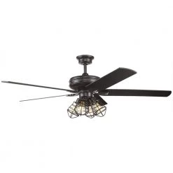 Home Decorators Collection Carlisle 60 in. LED Matte Black Ceiling Fan with Remote Control and Light Kit 16 Home Decorators Collection Carlisle 60 in. LED Matte Black Ceiling Fan with Remote Control and Light Kit -Home Decorators Soldes matte black home decorators collection ceiling fans with lights 51760 c3 1000