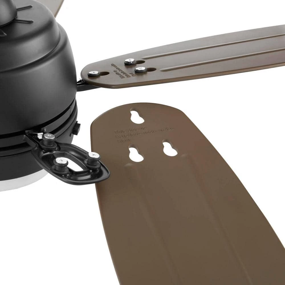 Home Decorators Collection Daniel Island 52 in. White Color Changing Integrated LED Outdoor Matte Black Ceiling Fan with Light Kit and Remote 7 Home Decorators Collection Daniel Island 52 in. White Color Changing Integrated LED Outdoor Matte Black Ceiling Fan with Light Kit and Remote - Image 5