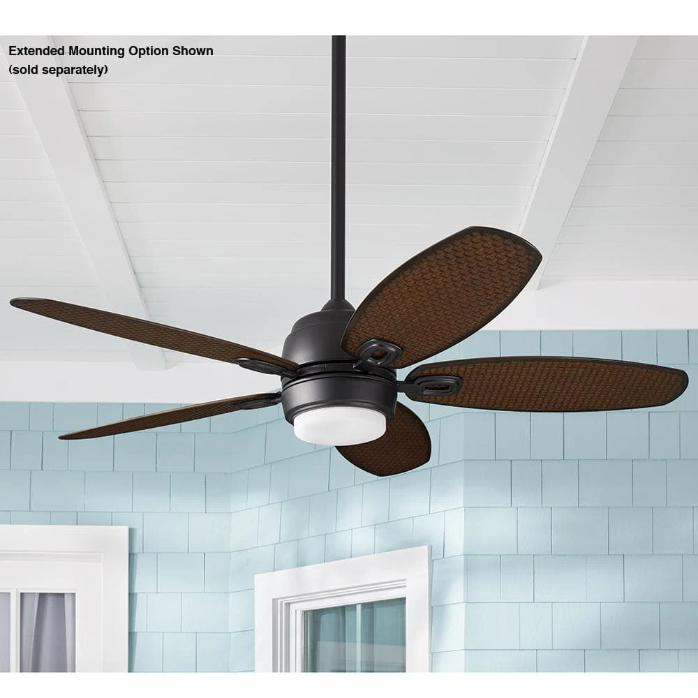 Home Decorators Collection Daniel Island 52 in. White Color Changing Integrated LED Outdoor Matte Black Ceiling Fan with Light Kit and Remote 4 Home Decorators Collection Daniel Island 52 in. White Color Changing Integrated LED Outdoor Matte Black Ceiling Fan with Light Kit and Remote - Image 2