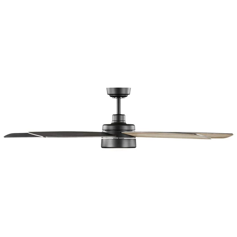 Home Decorators Collection Driskol 60 in. White Color Changing Integrated LED Matte Black Smart Hubspace Ceiling Fan with Light and Remote Control 9 Home Decorators Collection Driskol 60 in. White Color Changing Integrated LED Matte Black Smart Hubspace Ceiling Fan with Light and Remote Control - Image 7