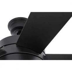 Home Decorators Collection Baxtan 56 in. LED Matte Black Ceiling Fan with Light and Remote Control -Home Decorators Soldes matte black home decorators collection ceiling fans with lights am731a mbk 77 1000