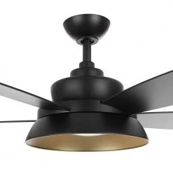 Home Decorators Collection Kempston 52 in. Integrated LED Outdoor Matte Black Ceiling Fan with Light Kit and Remote Control 12 Home Decorators Collection Kempston 52 in. Integrated LED Outdoor Matte Black Ceiling Fan with Light Kit and Remote Control -Home Decorators Soldes matte black home decorators collection ceiling fans with lights sw1654wet mbk a0 1000